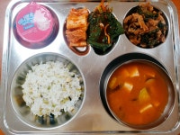 급식식단공개<식생활관<학교소식<봉덕초등학교 봉덕초등학교