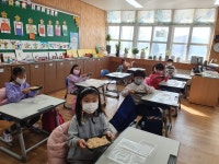 아토피 활동모습<ECO-GREEN<도원분교<문의초등학교 문의초등학교