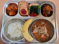 급식사진<식생활교육관<모두 함께 해요.<청주중앙여자중학교 청주중앙여자중학교