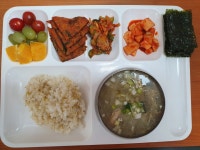 오늘의 밥상<식생활소식<삼보소식<삼보초등학교 삼보초등학교