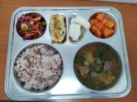 오늘의 밥상<급식마당<송죽소식<판동초등학교 송죽분교장 판동초등학교 송죽분교장