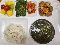 오늘의 밥상<식생활소식<삼보소식<삼보초등학교 삼보초등학교