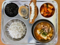 급식사진<급식소식<열린학교<산남중학교 산남중학교