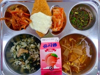 오늘의식단<식생활관소식<광혜원중학교 광혜원중학교