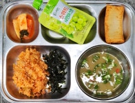 식단표<식생활관<　알림마당　<내수중학교 내수중학교