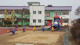 학교전경스케치<학교소개<판동초등학교 판동초등학교