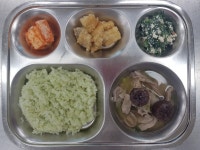 오늘의메뉴<영동급식<유치원소식<영동유치원 영동유치원