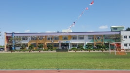 학교전경스케치<학교소개<판동초등학교 판동초등학교