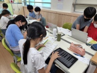 과제1. 교육환경 기반 조성<교육 활동 앨범<2022.-2023.창의융합 연구학교<연구학교<진천상신초등학교 진천상신초등학교