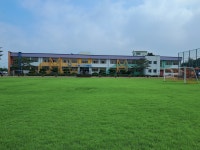 학교전경스케치<학교소개<판동초등학교 판동초등학교