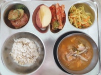 이달의식단<급식소식<알림광장<비봉초등학교 비봉초등학교