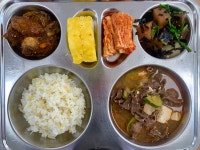 오늘의식단<식생활관소식<광혜원중학교 광혜원중학교