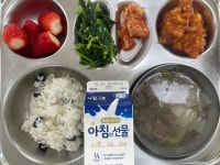 이달의식단<식생활관<감물소식<감물초등학교 감물초등학교