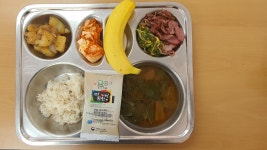 오늘의 밥상<식생활소식<알림마당<탄부초등학교 탄부초등학교