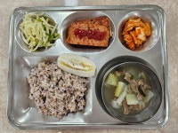 오늘의식단<학교급식<알림마당<형석고등학교 형석고등학교