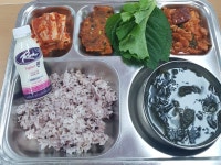 이달의식단<학교소식<옥천중학교 옥천중학교
