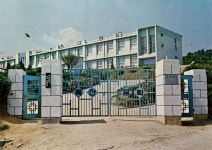 역대 학교 정문 및 학교 전경<학교역사관<옥산중학교 옥산중학교