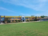 학교전경스케치<학교소개<판동초등학교 판동초등학교
