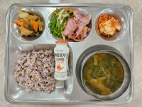 오늘의식단<학교급식<알림마당<형석고등학교 형석고등학교