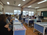 미술<늘봄학교활동모습<늘봄학교<열린마당<옥포초등학교 옥포초등학교