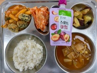 오늘의식단<식생활관소식<광혜원중학교 광혜원중학교