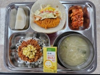 월간 식단표<급식/보건/체육<원봉중학교 원봉중학교