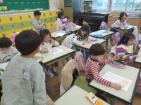 방과후학교 활동사진<방과후학교<초평초등학교 초평초등학교