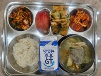 오늘의 식단<학교급식 운영방<알림마당<충주성모학교 충주성모학교