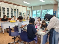 미술<늘봄학교활동모습<늘봄학교<열린마당<옥포초등학교 옥포초등학교
