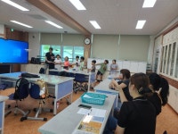 드론<늘봄학교활동모습<늘봄학교<열린마당<옥포초등학교 옥포초등학교