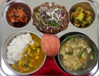 오늘의메뉴<식생활관소식<학교소식<중앙탑중학교 중앙탑중학교