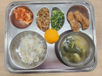 급식 식단사진<식생활관<학교소식<군서초등학교 군서초등학교