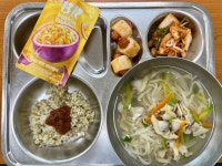 이달의식단<급식소식<알림마당<괴산명덕초등학교 괴산명덕초등학교