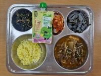 식단갤러리<급식소식<학교소식<부윤초등학교 부윤초등학교