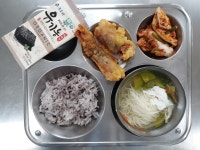 오늘의 급식<급식실<학교소식<석불초등학교 석불초등학교