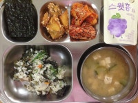 식단갤러리<급식<알림마당<익산옥야초등학교 익산옥야초등학교