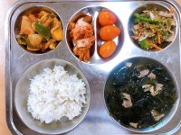 참누리 급식 앨범<참누리 식생활관<슬기로운 건강생활<당북초등학교 당북초등학교