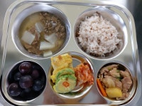 급식사진<맛있는식단<알림마당<익산솜리유치원 익산솜리유치원