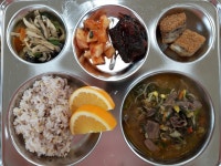 맛있는 점심시간<급식실<열린마당<전주용덕초등학교 전주용덕초등학교