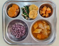 오늘의 급식<학교급식<학교소식<대강중학교 대강중학교