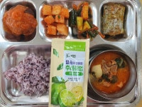 식단사진<학교 급식<알림마당<정읍고등학교 정읍고등학교