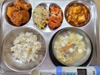 급식앨범<급식실<학교소식<함라중학교 함라중학교