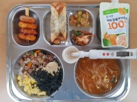 급식 사진<식생활관<교육활동<군산동원중학교 군산동원중학교