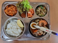 이달의식단<식생활관<알림방<군산용문초등학교 군산용문초등학교