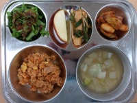 이달의식단<식생활관<정보마당<군산서흥중학교 군산서흥중학교