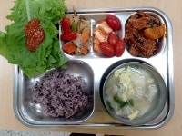 오늘의 급식<급식실<학교소식<석불초등학교 석불초등학교