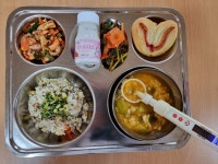 이달의식단<식생활관<알림방<군산용문초등학교 군산용문초등학교