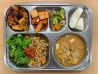 급식 사진<식생활관<외궁소식<외궁초등학교 외궁초등학교