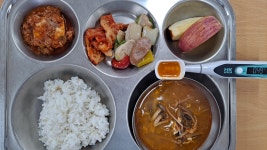 오늘의 식단<식생활관<알림방<보절중학교 보절중학교