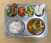 급식사진<식생활관<알림마당<산외초등학교 산외초등학교